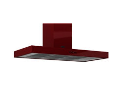 BRITANNIA Arioso K7088A10R Chimney Cooker Hood - Gloss Red